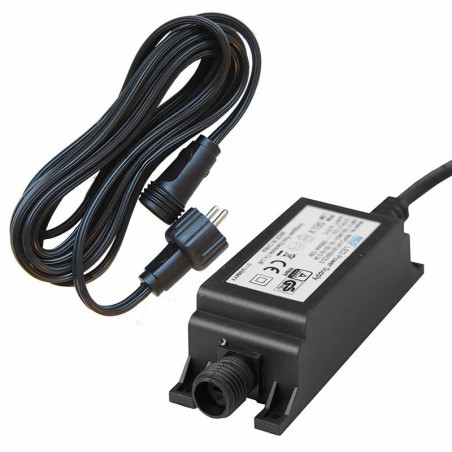 Ludeco Outdoor Lighting UK 12v Low Voltage 12w Transformer and cable kit