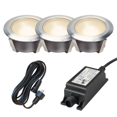 Ludeco Low Voltage 12v DIY UK Light 3 kit Olan 40 deck lights