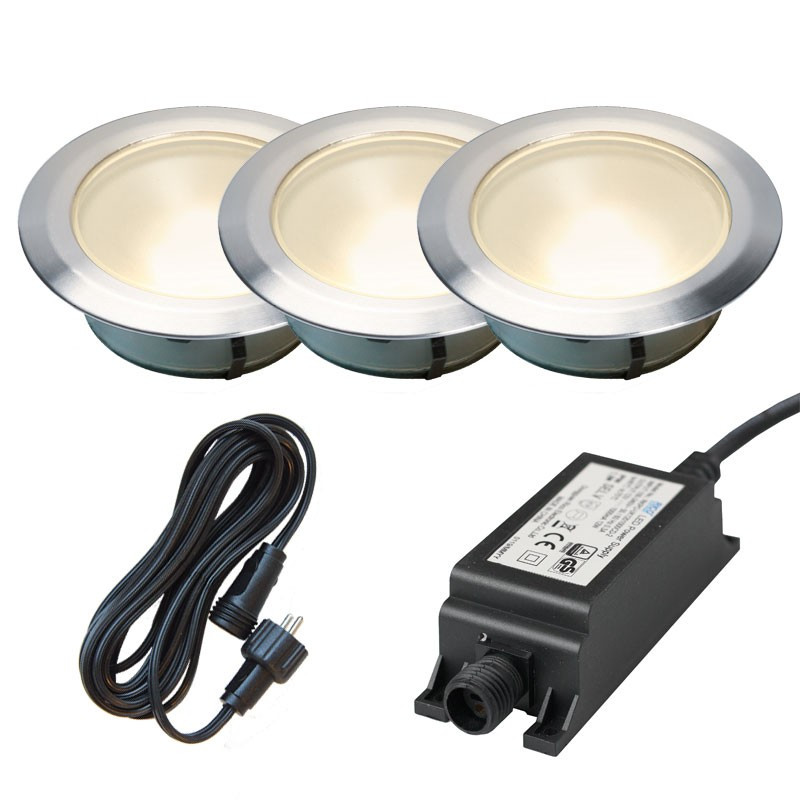 Ludeco Low Voltage 12v DIY UK Light 3 kit Olan 80 deck lights