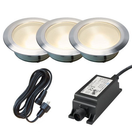 Ludeco Low Voltage 12v DIY UK Light 3 kit Olan 80 deck lights