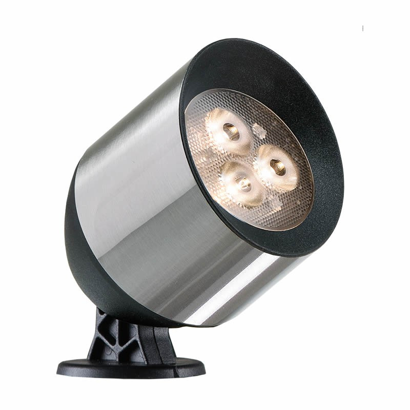 Ludeco Low Voltage Lighting UK DIY Joren 1w LED Spotlight Steel 1