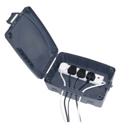 Ludeco Lighting UK Dri-box Large Grey Weatherproof enclosure  1