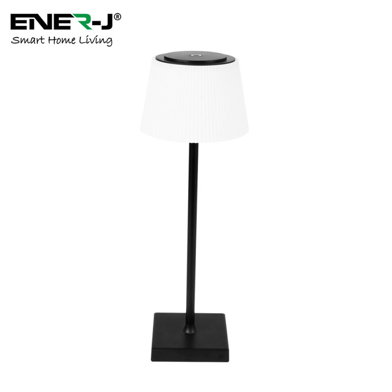 ENER-J Dimmable Table Lamp Black 2