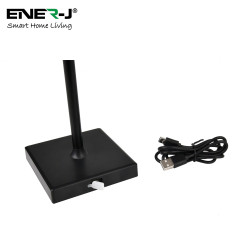 ENER-J Dimmable Table Lamp Black 3