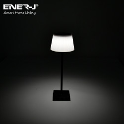 ENER-J Dimmable Table Lamp Black 5