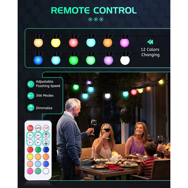 RGB Festoon Lighting