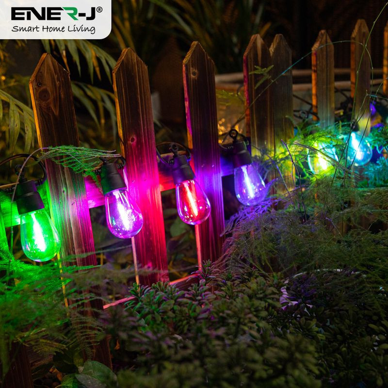 Solar LED RGB Festoon Lighting